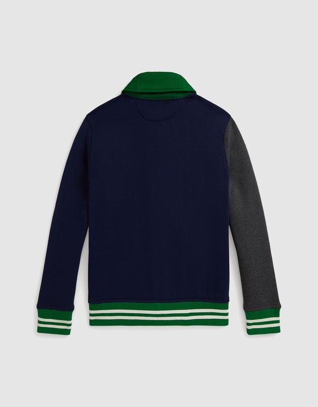 Polo Ralph Lauren - Logo Color-Blocked Fleece Cardigan - ICONIC EXCLUSIVE - Teens
