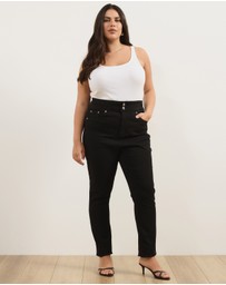 Atmos&Here Curvy - Piper Stretch Denim Skinny Jeans
