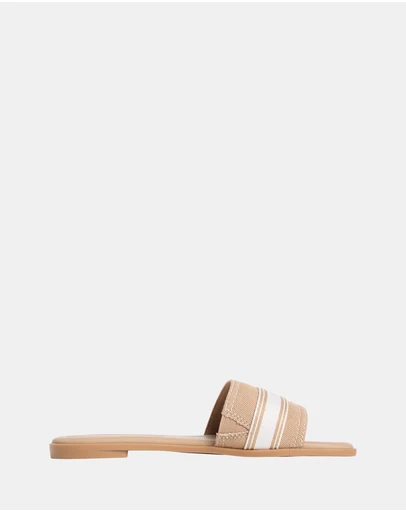 Tommy Hilfiger - Webbing Flat Mules - Women's