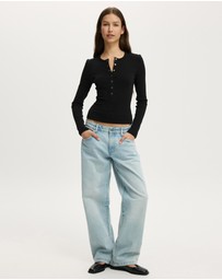 Cotton On - Blake Henley Long Sleeve Top