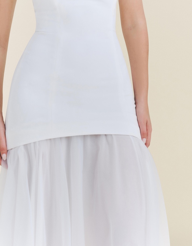 Six Stories - Emilia Bandeau Drop Waist Maxi Dress