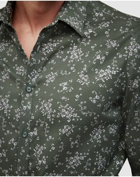 Politix - Bouquet Print Long Sleeve Shirt
