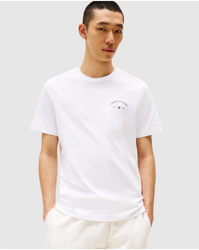 Tommy Hilfiger - Palm Tree Back Graphic T-Shirt