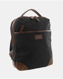 Pierre Cardin - Pierre Cardin Canvas Backpack