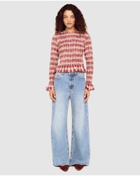 MINKPINK - Anouk Shirred Top