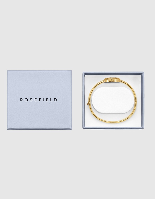 Rosefield - Rosefield Studio Edition 6 Bangle Watch Oval Gold Small 56 mm