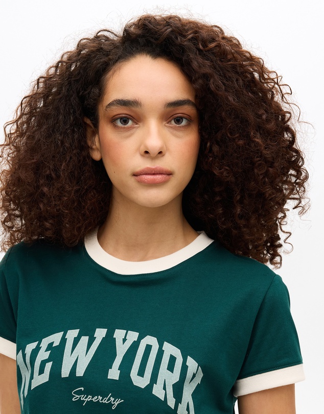 Superdry - Athletic Essentials Ringer Slim Fit Tee