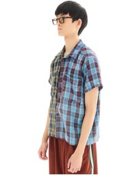THE TALES - The Tales Half n Half Flannel Camp Shirt