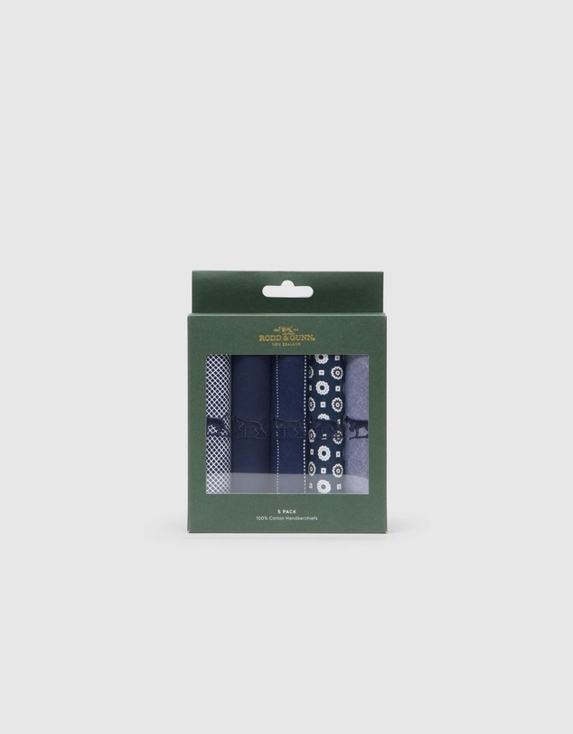 Rodd & Gunn - Gunner Handkerchief 5 Pk