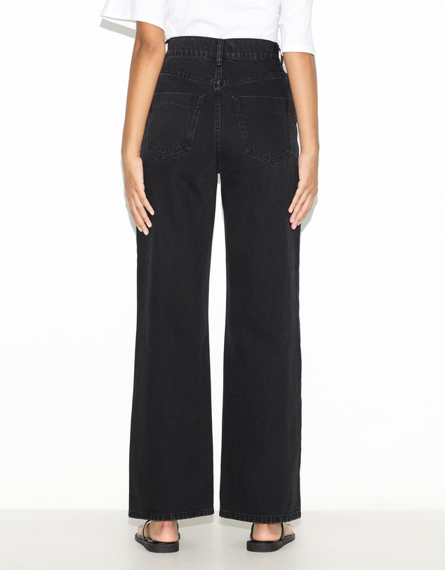 Dazie - London High Waisted Wide Leg Jeans