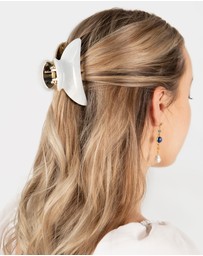 Mestige - Coastline Acetate Claw Hair Clip - 2 Pack