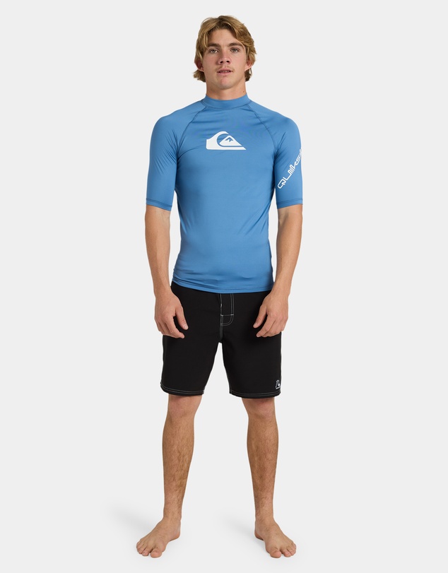 Quiksilver - Mens All Time Short Sleeve Rashguard