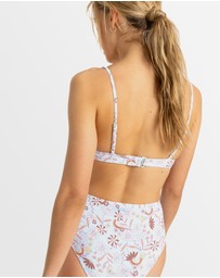Roxy - Womens Vintage Isle Underwire Bikini Top