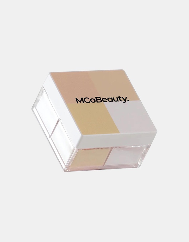 MCoBeauty - Correcting Quad Loose Powder - Medium/Warm