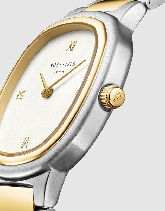 Rosefield - Gaia Gold Silver Duotone Bracelet Watch