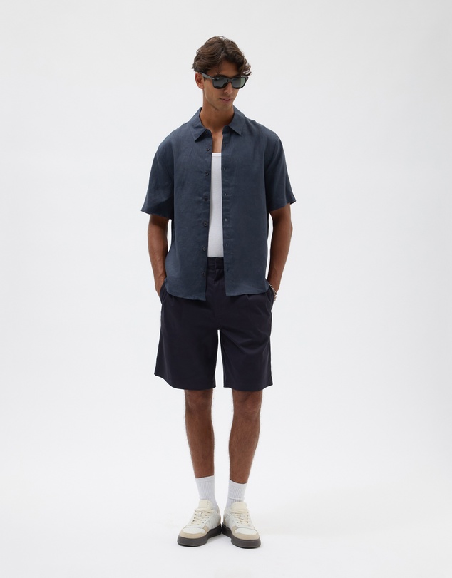 AERE - Cedric Pleated Shorts