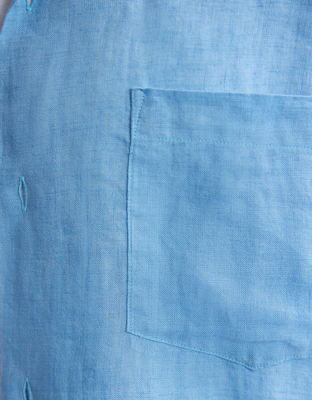 Oxford - Griffin Delave Linen Short Sleeve Shirt