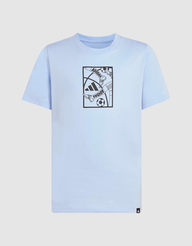 adidas Sportswear - Football Graphic T-Shirt - Kids-Teens