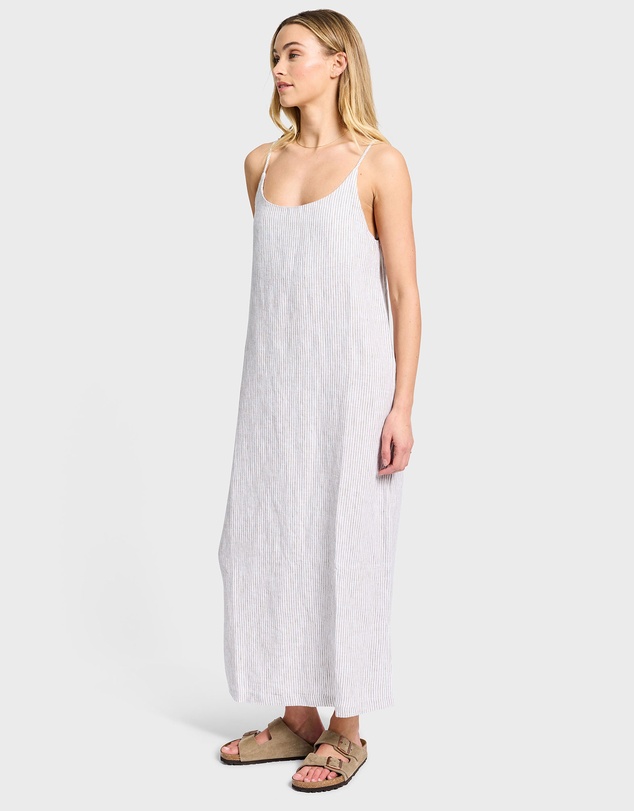 Academy Brand - Essential Linen Slip Dress