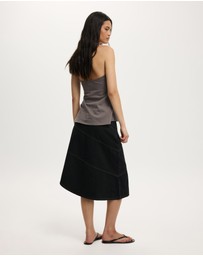 Cotton On - Marli Denim Midi Skirt