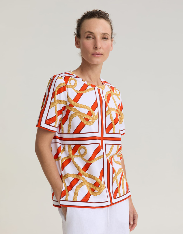 Sportscraft - Clove Print Merc Tee
