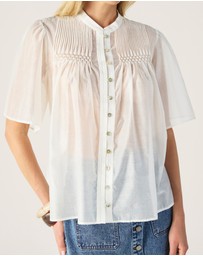 MOS The Label - Romy Short Sleeve Blouse