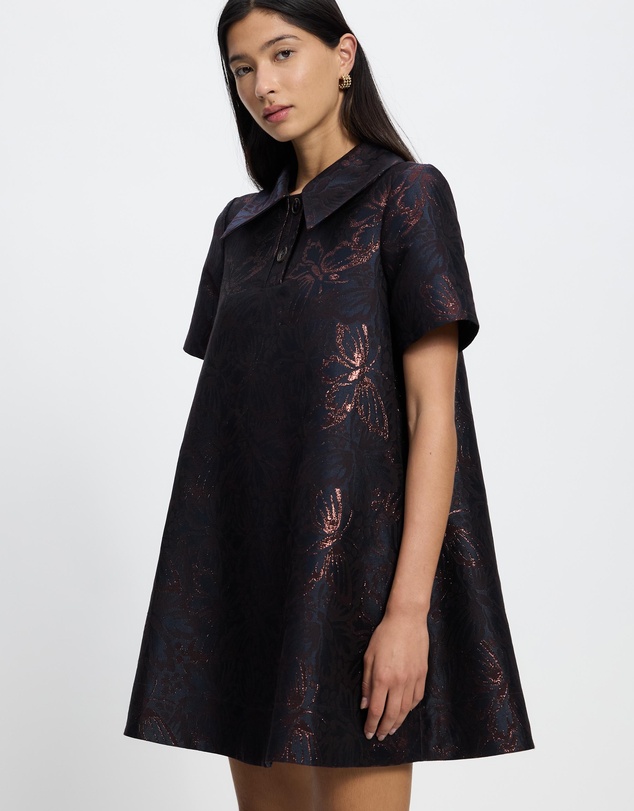 & Other Stories - A-Line Jacquard Mini Dress