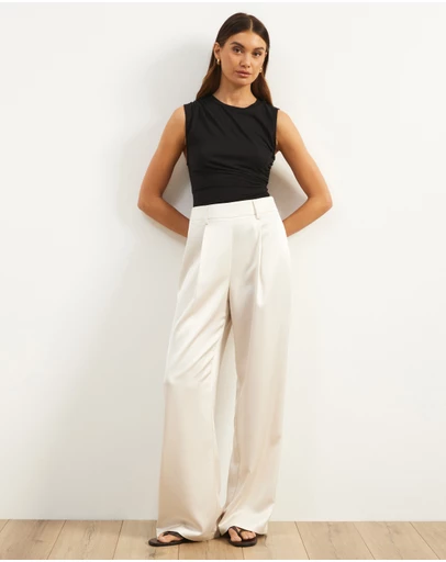 Atmos&Here - Oceane Satin Pants