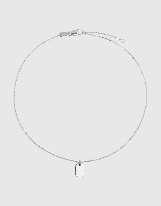 Najo - Moto Men's Silver Necklace