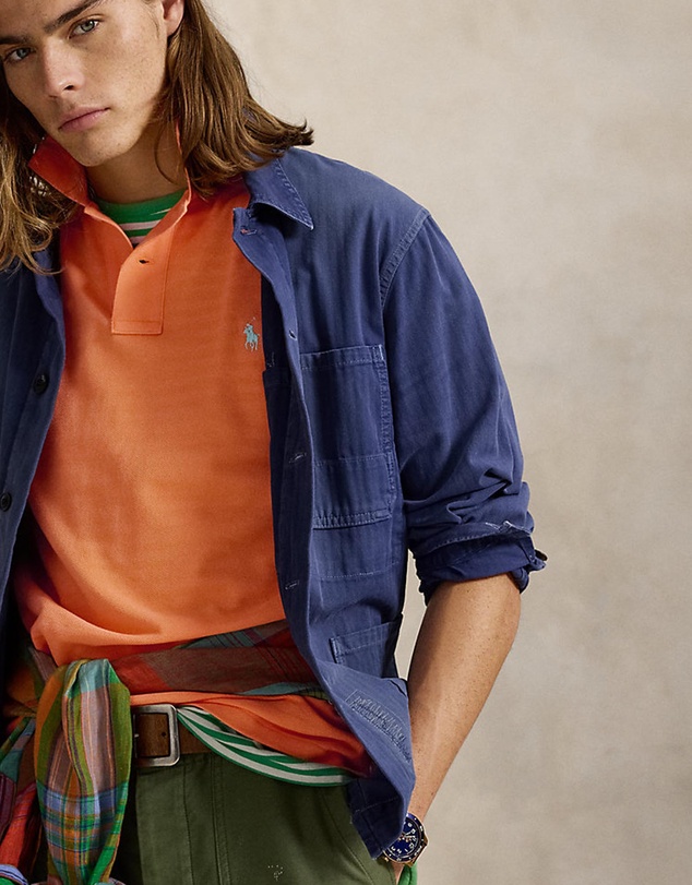 Polo Ralph Lauren - Custom Slim Fit Mesh Polo Shirt