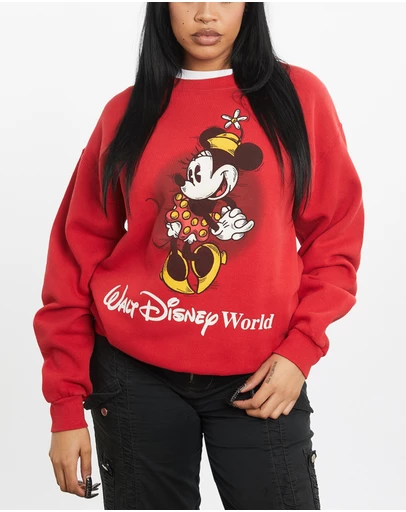Vintage by The Real Deal - Pre Loved - 90s Disney Minnie Mouse Sweatshirt