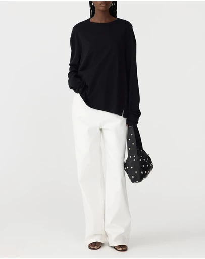 Bassike - Boyfriend Heritage Long Sleeve T-Shirt