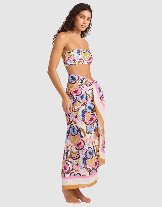 Seafolly - Sea Blossom Floral Sarong