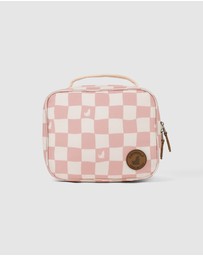 Crywolf - EVERYDAY LUNCH BAG Pink Check