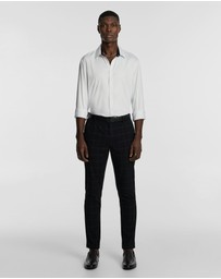 yd. - Loco Check Slim Chino