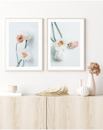 Olive et Oriel - Summer Poppies I Art Print