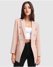 Belle & Bloom - Princess Polina Textured Weave Blazer
