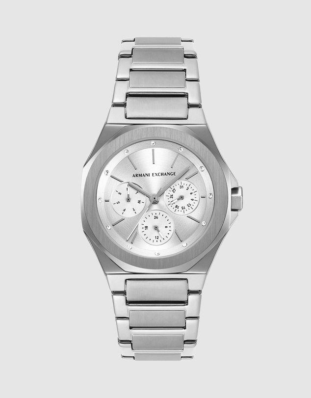 Armani Exchange - Silver Chronograph Watch