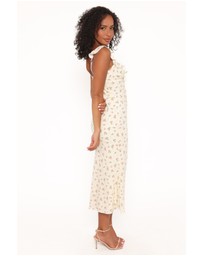 Petal & Pup - Sansa Midi Dress - Yellow Floral
