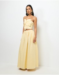 AERE - Tiera Strapless Top