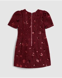 Bardot Junior - Evianna Boucle Mini Dress - Kids-Teens