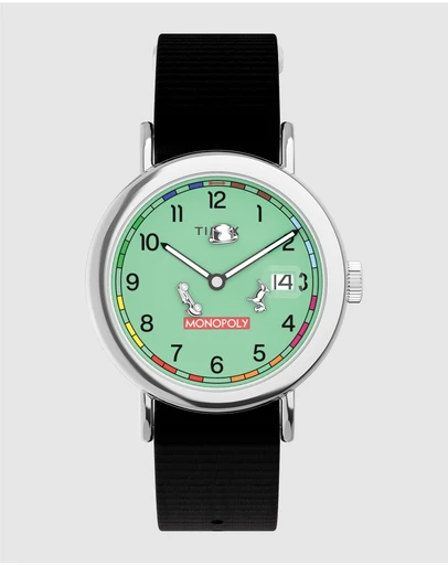 TIMEX - Timex x Monopoly Weekender 37mm Fabric Strap Watch