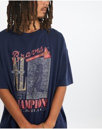 Vintage by The Real Deal - Pre Loved - Vintage 1992 MLB Atlanta Braves Tee