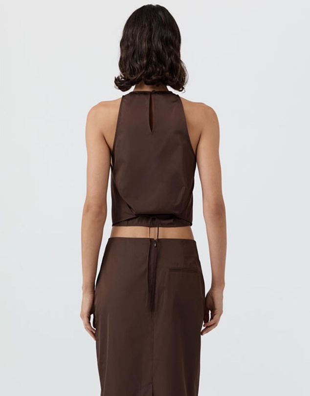 St. Agni - Paper Taffeta Cocoon Top