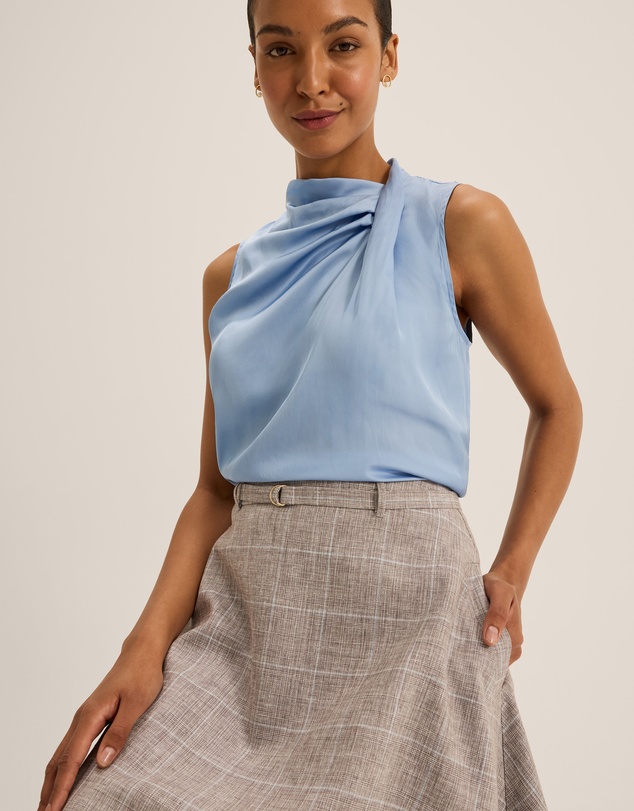 Review - Maeve Twist Neck Blouse
