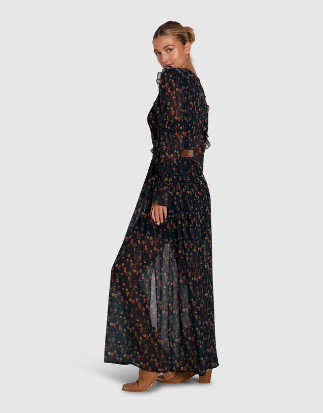 Belle & Bloom - Come As You Are Floral Maxi Dress