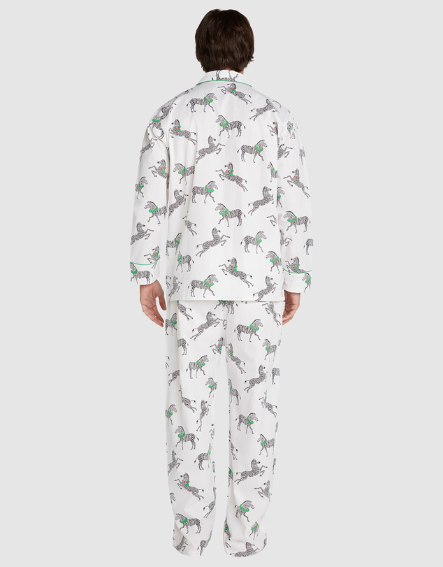 Sant And Abel - Christmas Zebra Long Sleeve Pyjama Set