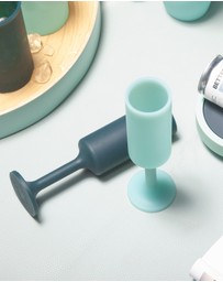 porter green - seff | silicone unbreakable champagne flutes