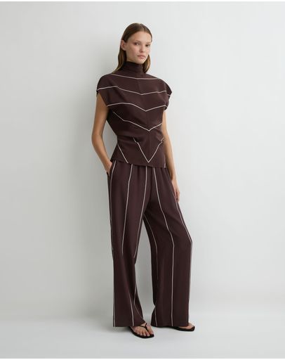 Mocha Stripe