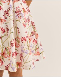Review - Tropics Mini Shirt Dress
